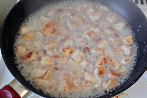 Курица в сметано - горчичном соусе. 02 Курица в сметано - горчичном соусе. 02