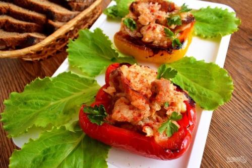 Ризотто в болгарском перце. 06 Ризотто в болгарском перце. 06