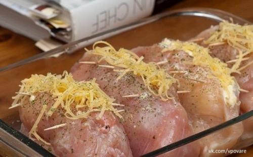 Фаршированные куриные грудки. 05 Фаршированные куриные грудки. 05