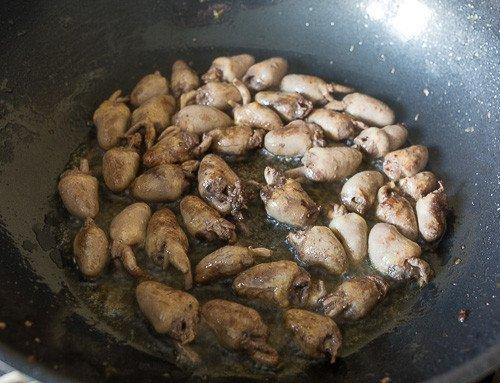 Куриные сердечки в соусе терияки. 01 Куриные сердечки в соусе терияки. 01