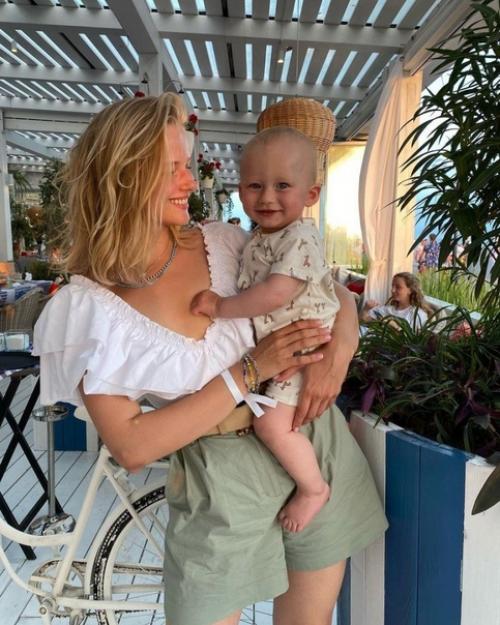 Сыну актрисы Саши бортич годик исполнился. 01