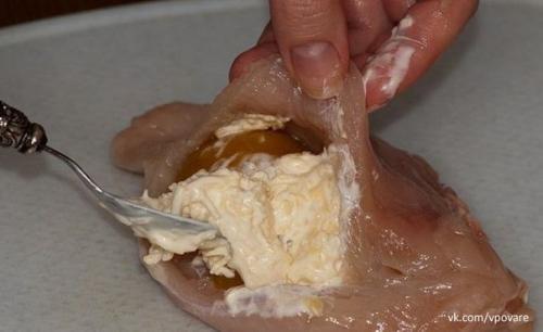 Фаршированные куриные грудки. 03