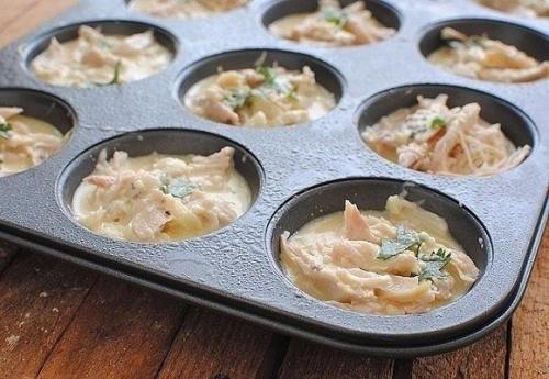 Куриные маффины с сыром. 02