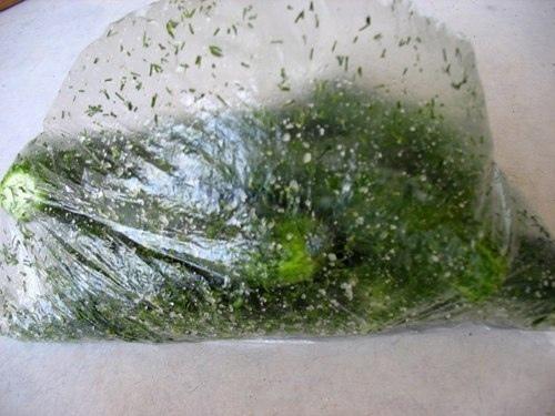 Малосольные огурчики без рассола. 02