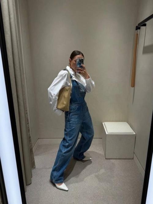 Джинсовые комбинезоны 2024 года обещают быть и стильными, и удобными. 04