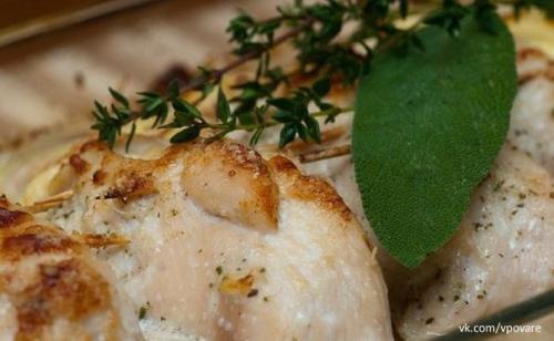 Фаршированные куриные грудки. 07