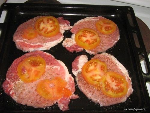 Мясо по-купечески (с грибами). 01 Мясо по-купечески (с грибами). 01