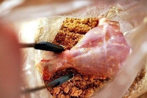 Хрустящие куриные ножки. 06