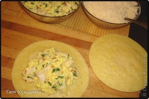 Блинчики с начинкой. 03 Блинчики с начинкой. 03