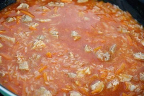 Плов на СКОВОРОДЕ со свининой. 06 Плов на СКОВОРОДЕ со свининой. 06