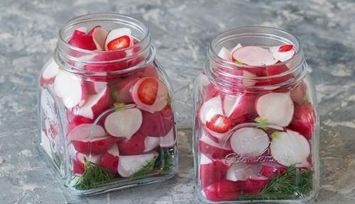 Маринованный редис на зиму. Маринованный редис на зиму.