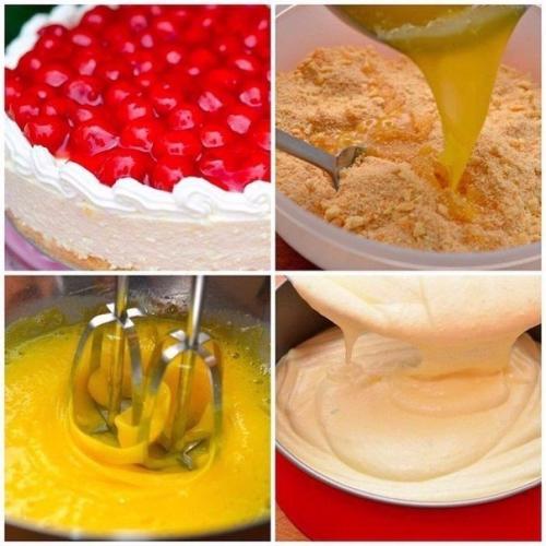 Лимонный чизкейк (без выпечки). Лимонный чизкейк (без выпечки).