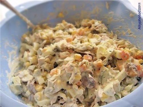 Наивкуснейший салат!   Ох, и вкуснючий салатик я нашла на просторах инета. 09 Наивкуснейший салат!   Ох, и вкуснючий салатик я нашла на просторах инета. 09