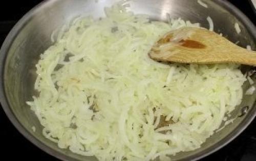 Тефтели с рисом и сливочной подливкой в духовке. 04 Тефтели с рисом и сливочной подливкой в духовке. 04