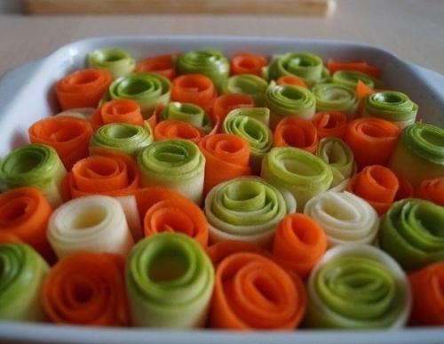 Красивая овощная запеканка. 07