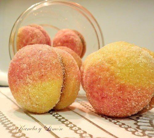 Пирожное Персики. Ингредиенты: 01 Пирожное Персики. Ингредиенты: 01