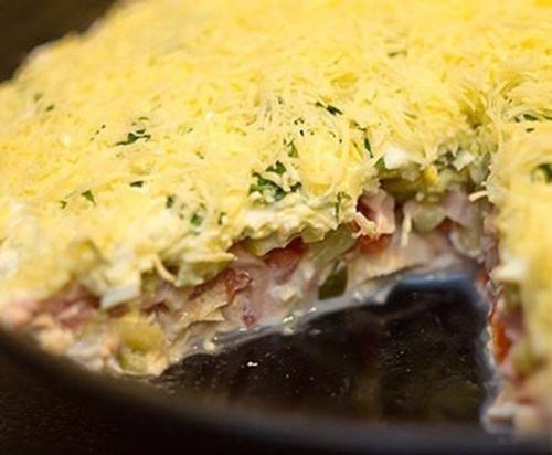 Салат с ветчиной. Топ - 8 самых вкусных салатов с ветчиной