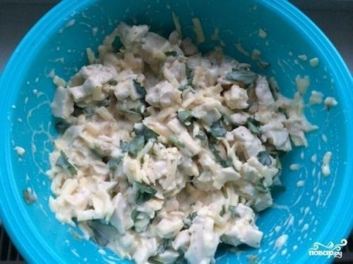 Куриные маффины с сыром. 02 Куриные маффины с сыром. 02