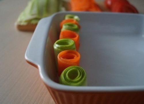 Красивая овощная запеканка. 06