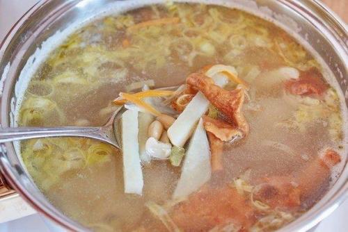 Грибной суп с фрикадельками. 07