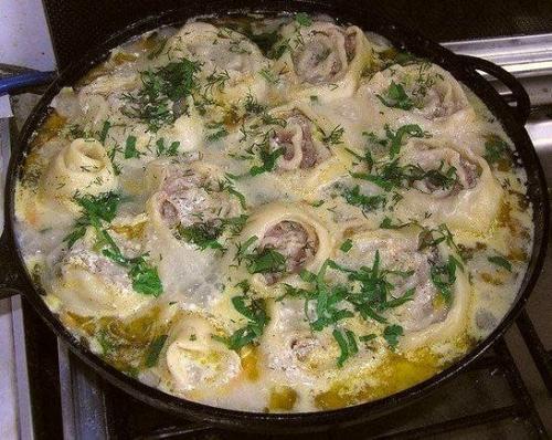 Очень ленивые пельмени. 04 Очень ленивые пельмени. 04