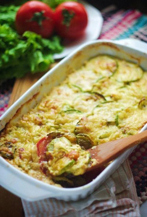 Гратен из кабачков. 01 Гратен из кабачков. 01