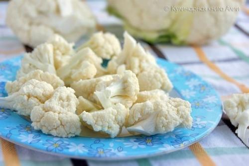 Мы готовим вкуснейшую цветную капусту в кляре. 01 Мы готовим вкуснейшую цветную капусту в кляре. 01