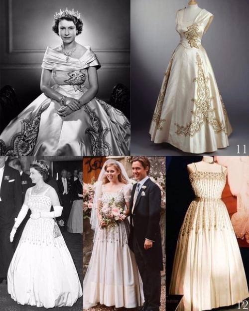 Платья английской королевы Елизаветы второй. 02