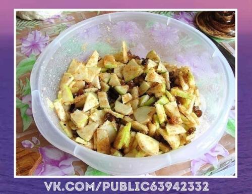 Оригинальное угощение. Яблочный штрудель. 02 Оригинальное угощение. Яблочный штрудель. 02