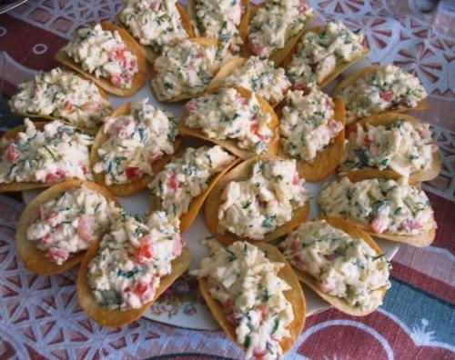 Закуска на чипсах: 7 вариантов оригинальной начинки. 02 Закуска на чипсах: 7 вариантов оригинальной начинки. 02