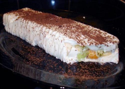 Низкокалорийный десерт.

Ингредиенты: 
