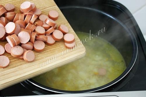 Сырный суп в мультиварке. 06 Сырный суп в мультиварке. 06