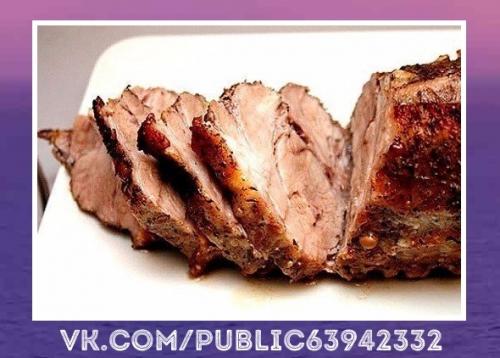 Безумно вкусно!  Запеченная в горчице свинина. Безумно вкусно!  Запеченная в горчице свинина.