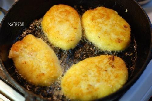 Картофельные котлетки с курицей. 09 Картофельные котлетки с курицей. 09