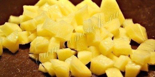 Нежнейший сырный суп с курицей. 01 Нежнейший сырный суп с курицей. 01