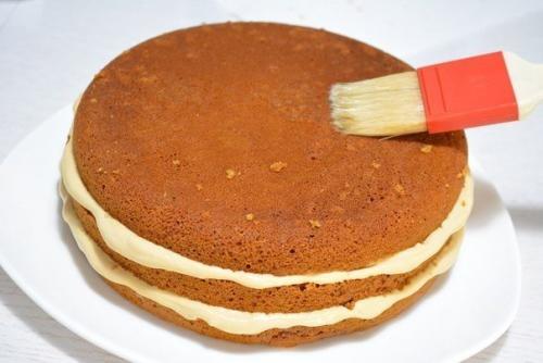 Медовик со сливочным кремом. 08