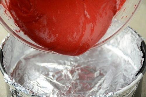 Красивый десерт Бархатный Торт страшно. 04 Красивый десерт Бархатный Торт страшно. 04