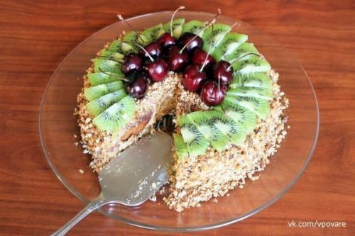 Торт из пряников и сметаны.