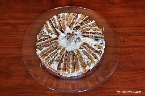 Торт из пряников и сметаны. 06