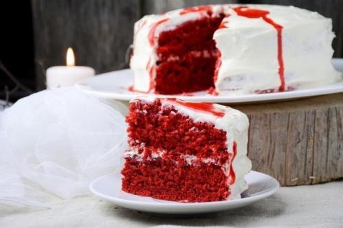 Красивый десерт Бархатный Торт страшно. 08 Красивый десерт Бархатный Торт страшно. 08