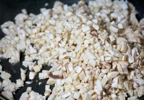 Шампиньоны с курицей и сыром. 03 Шампиньоны с курицей и сыром. 03