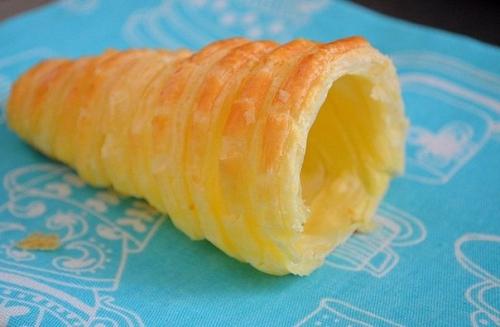 Закусочные слоеные трубочки. 02