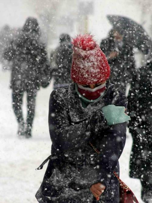 Доставайте самые тёплые вещи - следующая неделя в центральной России обещает быть безжалостной.  