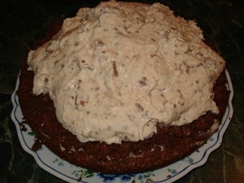 Торт Крот.   Он же Норка Крота или бананы в снегу. 07