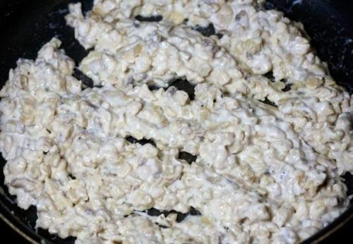 Шампиньоны с курицей и сыром. 05 Шампиньоны с курицей и сыром. 05