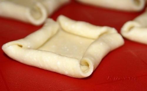 Творожное печенье - пирожное с фруктами. 03