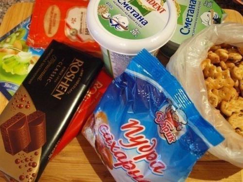 Сметанный торт из крекера. 01