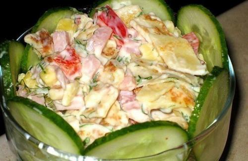 Салат Блинная Фантазия. Салат Блинная Фантазия.