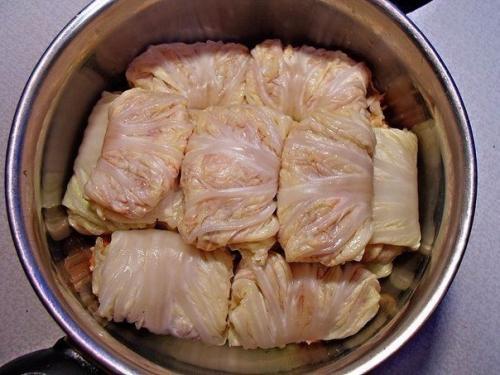 Голубцы из пекинской капусты. 06 Голубцы из пекинской капусты. 06