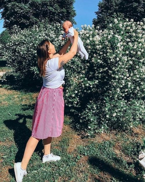 Девушка Александра после беременности скинула 17 кг! 01